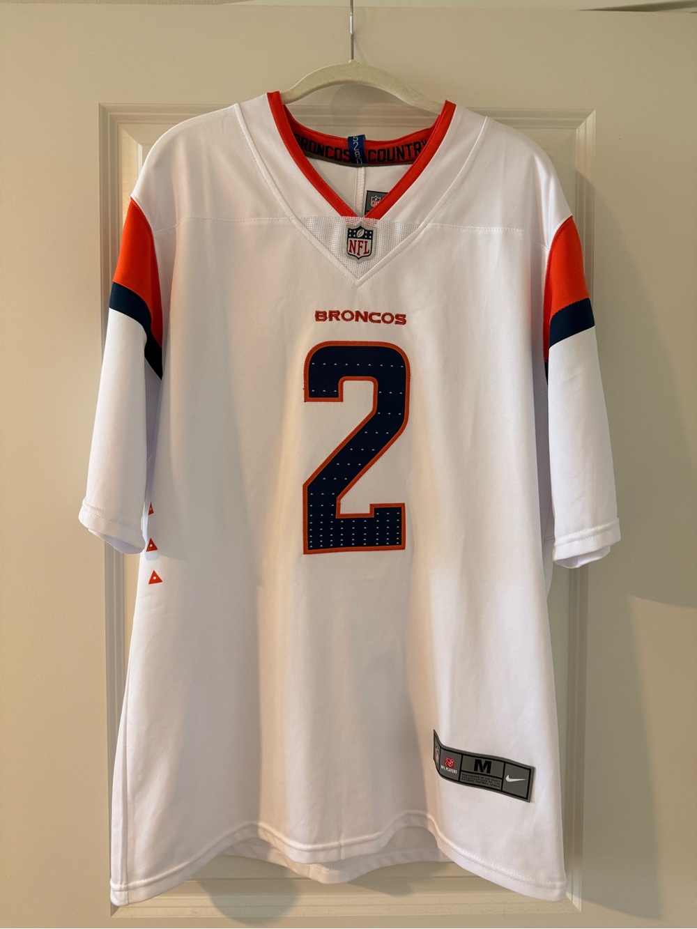 Nike Surtain White Denver Broncos Football Jersey
